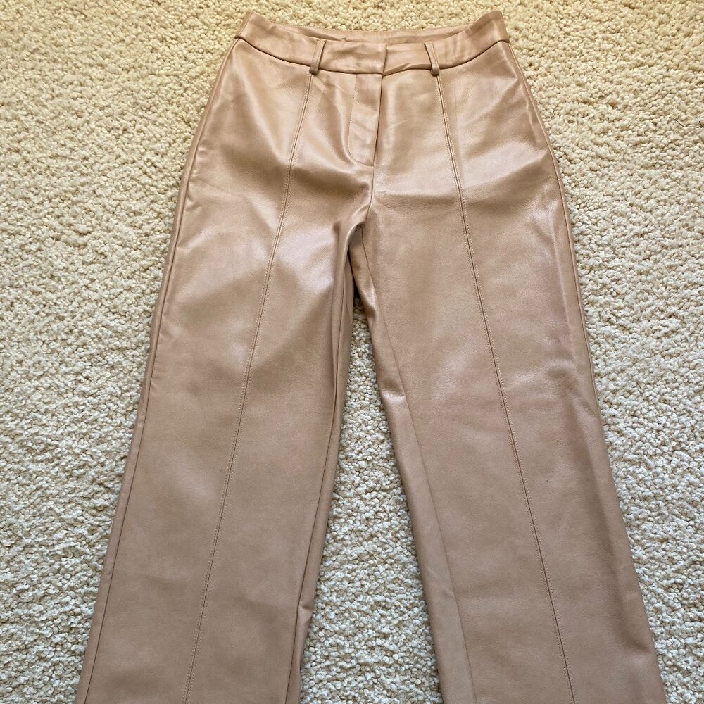 7 For All Mankind Faux Leather Pants